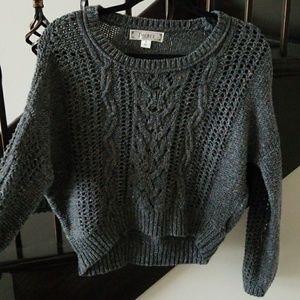 Cropped sweater